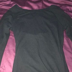 Simple black long sleeve